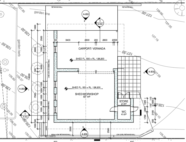 Planning application, and some more about sheds