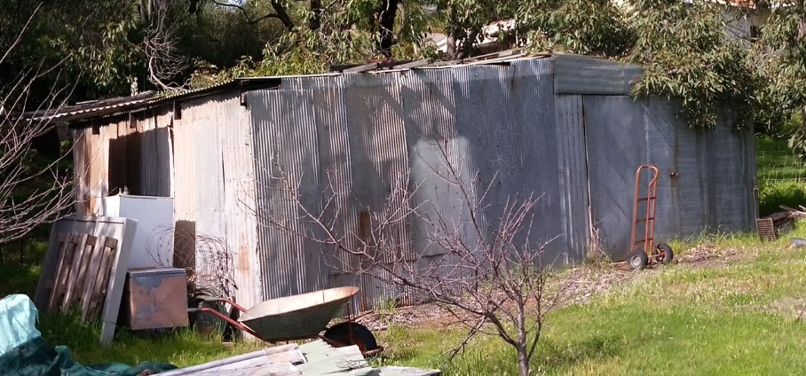 Shed demolition